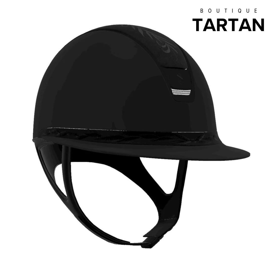 Custom | Miss 2.0 Shadowmatt Flower Embroidery Top & Frontal Band | Black