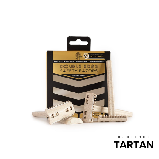 Double Edge Safety Razors - 3 Pack