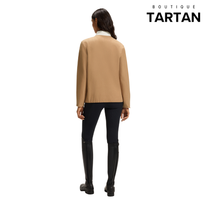 Fedora Half Zip Felpa Camel