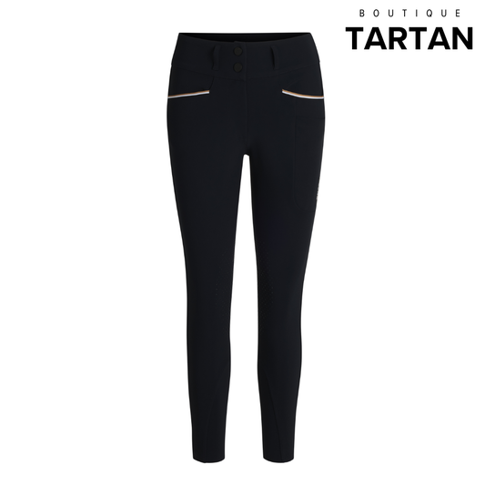 Hannah High Waist Knee Grip Breeches Sky Captain