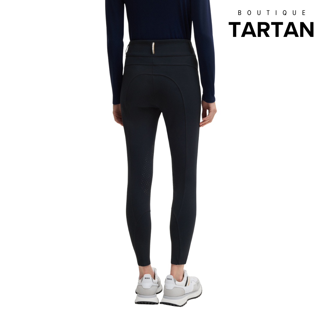 Hannah High Waist Knee Grip Breeches Sky Captain