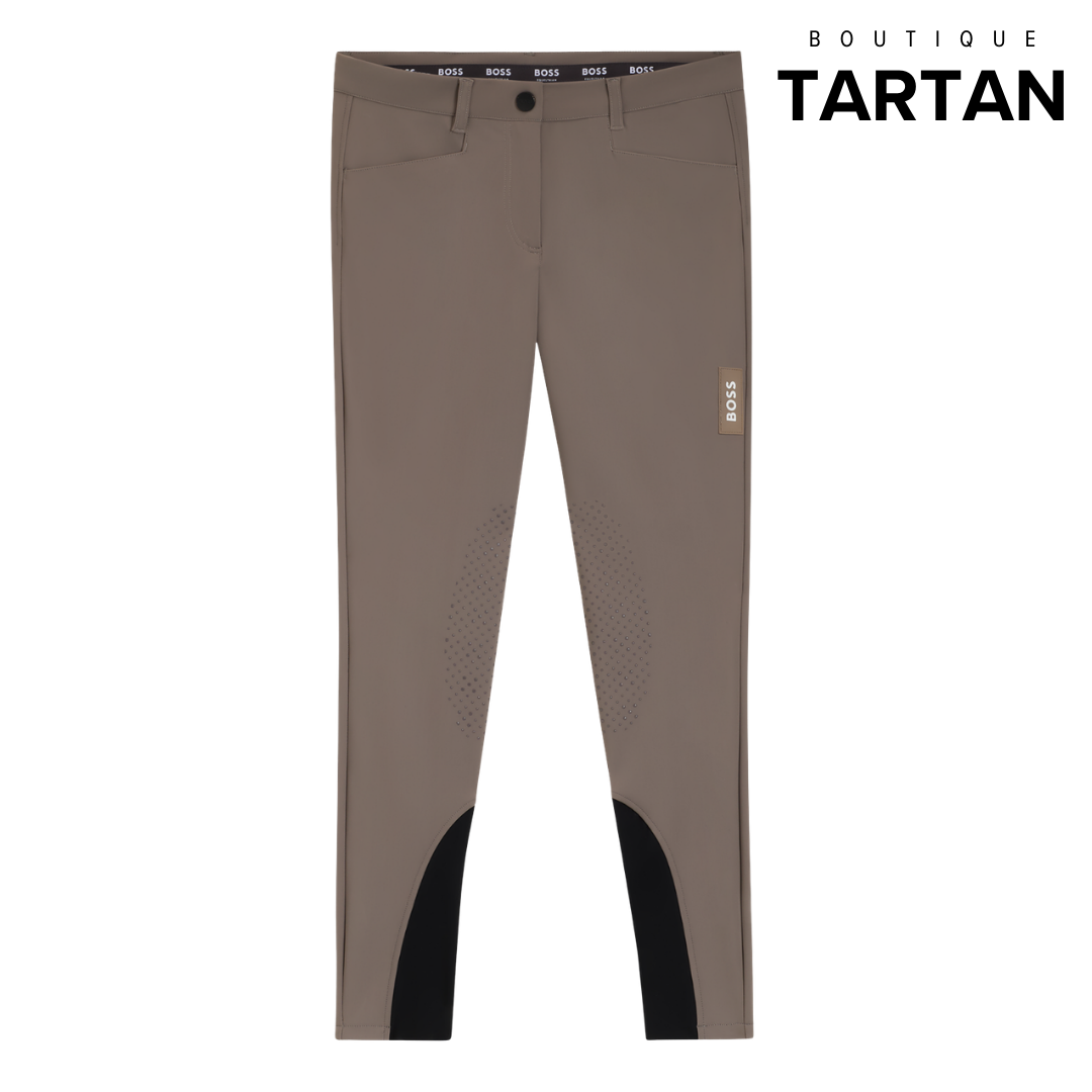 Hazel Knee Grip Breeches Dark Pumice