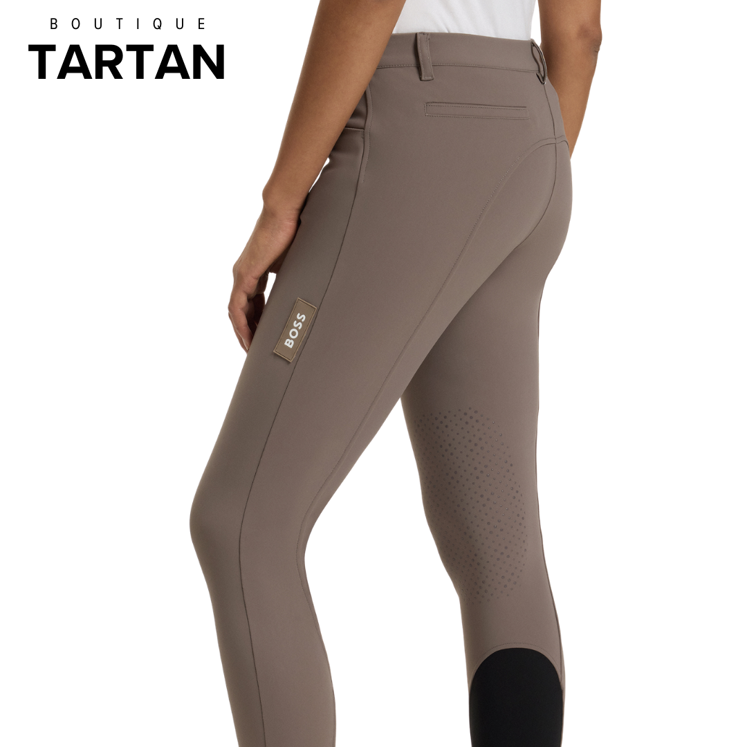 Hazel Knee Grip Breeches Dark Pumice