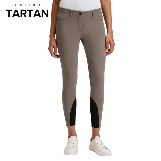 Hazel Knee Grip Breeches Dark Pumice