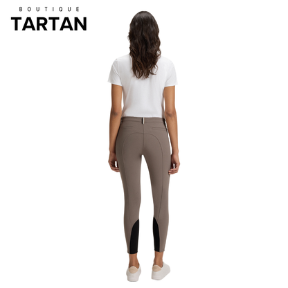 Hazel Knee Grip Breeches Dark Pumice