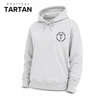 Tartan Essential Hoodie | Oatmeal