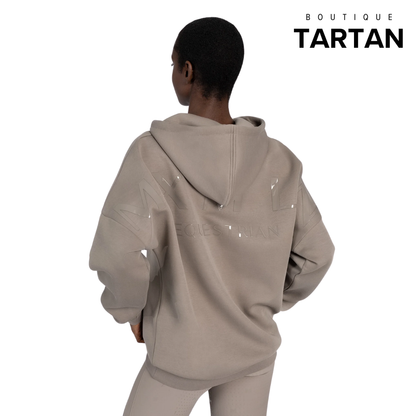 Icon Oversized Hoodie Taupe