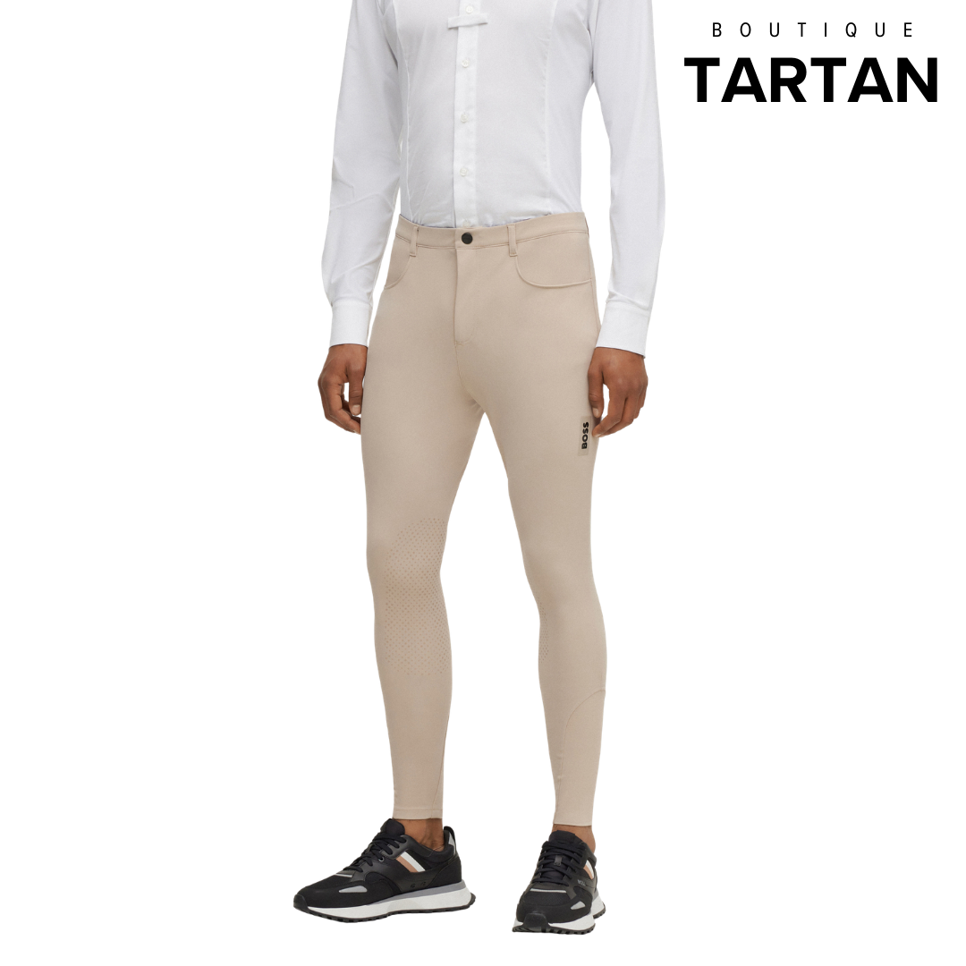 James Knee Grip Breeches Beige