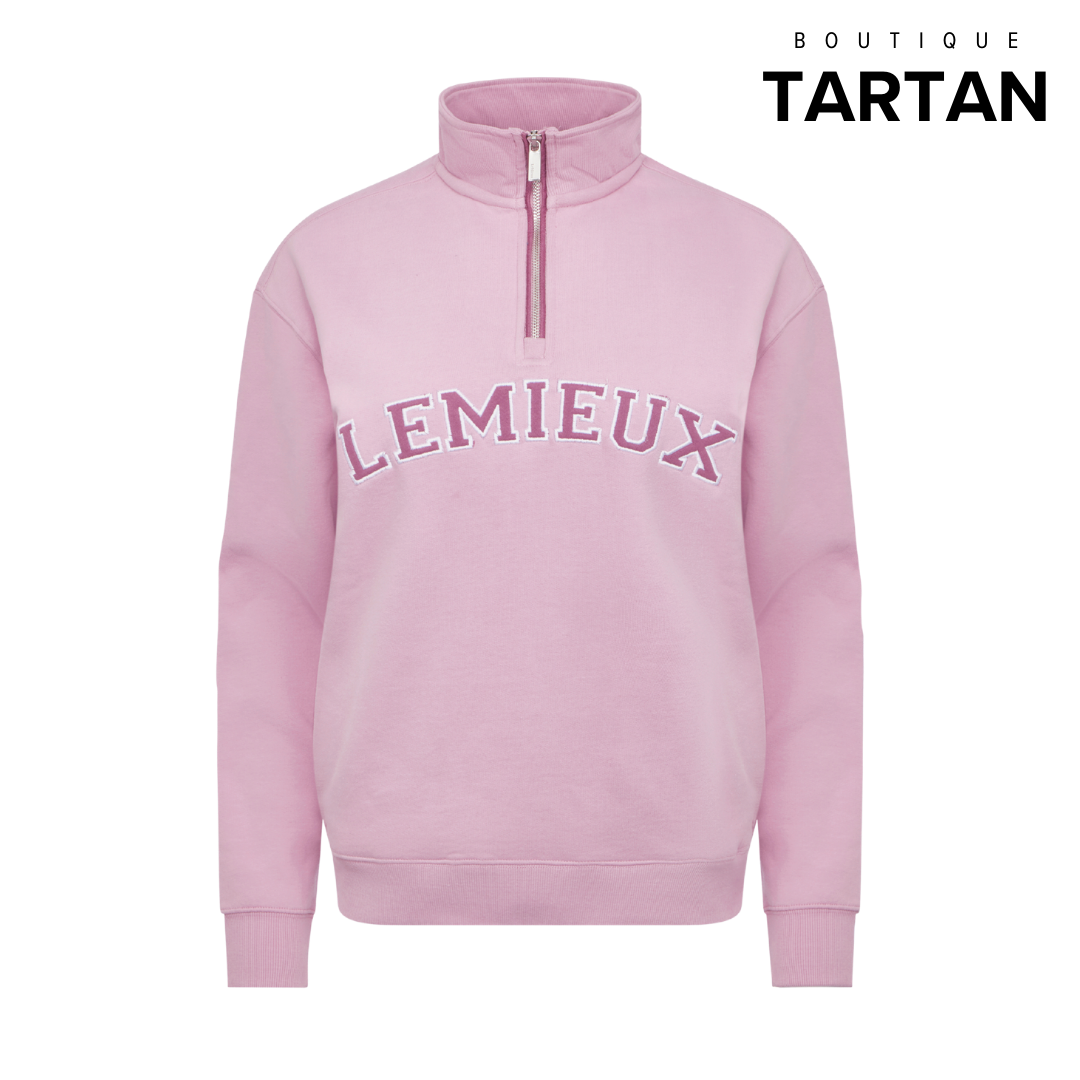 Kelsie Quarter Zip Sweatshirt Fondant