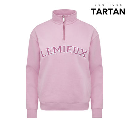 Kelsie Quarter Zip Sweatshirt Fondant