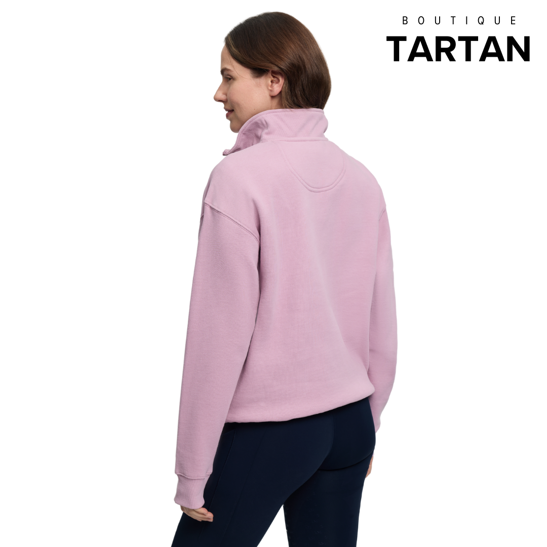 Kelsie Quarter Zip Sweatshirt Fondant