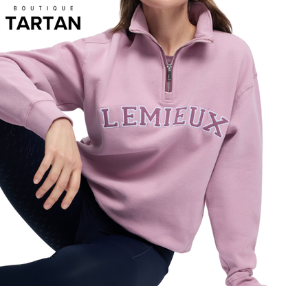 Kelsie Quarter Zip Sweatshirt Fondant