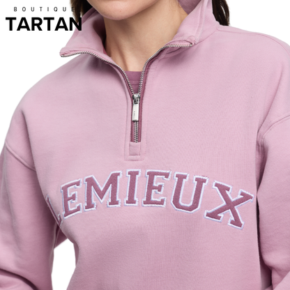 Kelsie Quarter Zip Sweatshirt Fondant