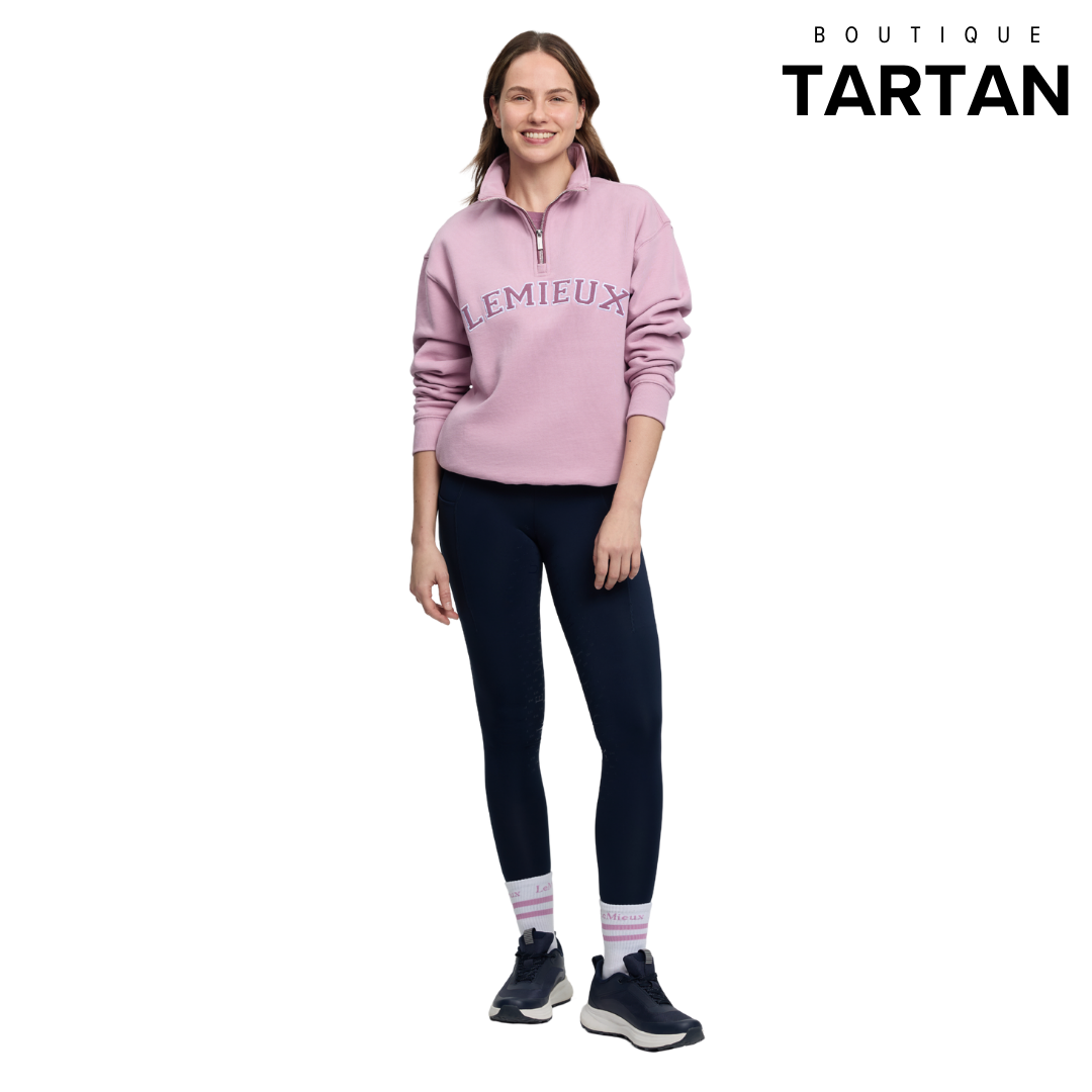 Kelsie Quarter Zip Sweatshirt Fondant