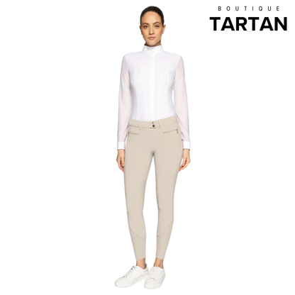 Ladies Adele Breeches | Medium Rise | Beige