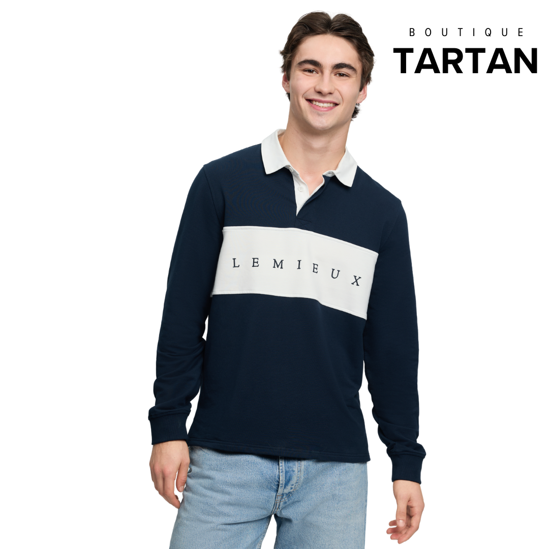 Men Rugby Shirt Navy