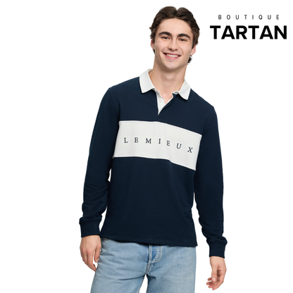 Men Rugby Shirt Navy
