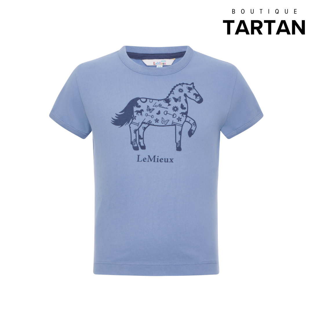 Mini Alex T-Shirt Powder Blue