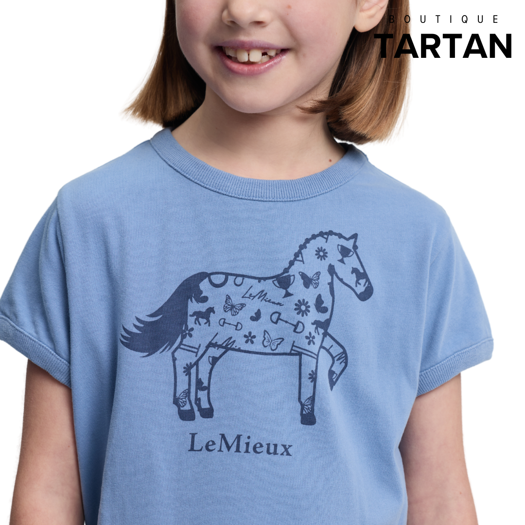 Mini Alex T-Shirt Powder Blue