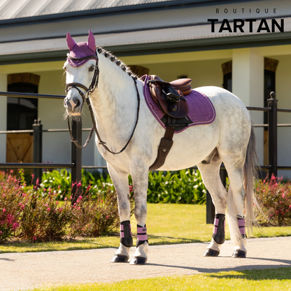 Mini Suede Close Contact Square Mallow