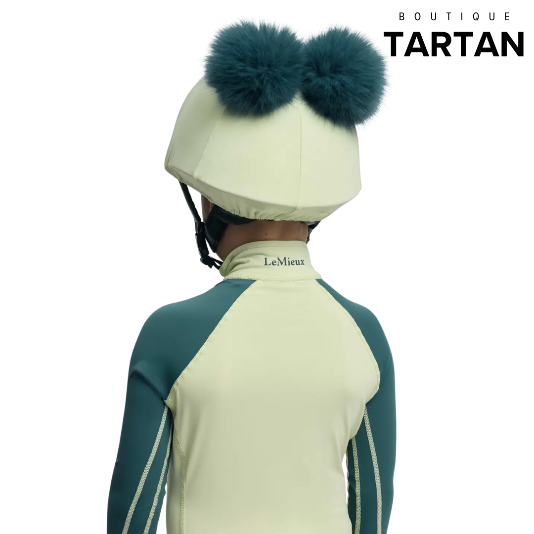 Mini Double Pom Hat Silk