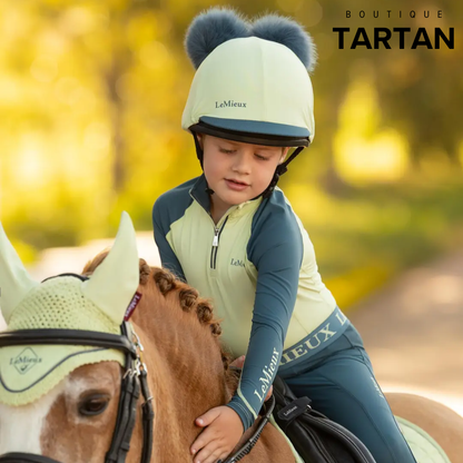 Mini Double Pom Hat Silk