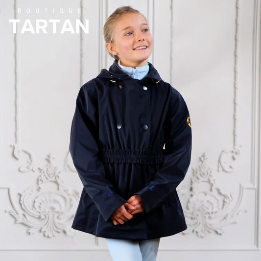 Manteau de pluie Charlotte Marine