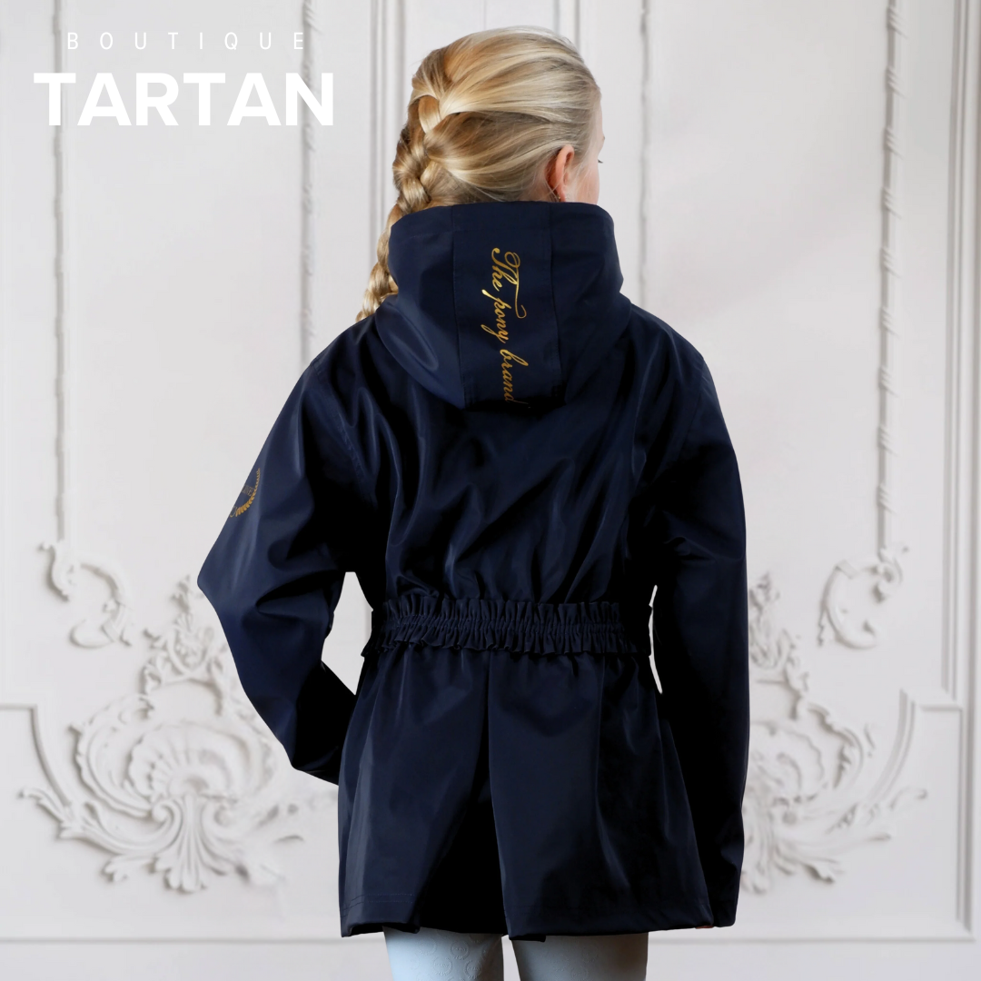 Manteau de pluie Charlotte Marine