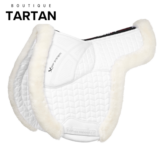 Merino+ ProSorb Hunter Saddle Pad White/White