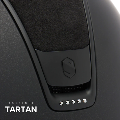 Miss 2.0 Shadowmatt Alcantara Top & Frontal Band + 5 Swarovski | Black