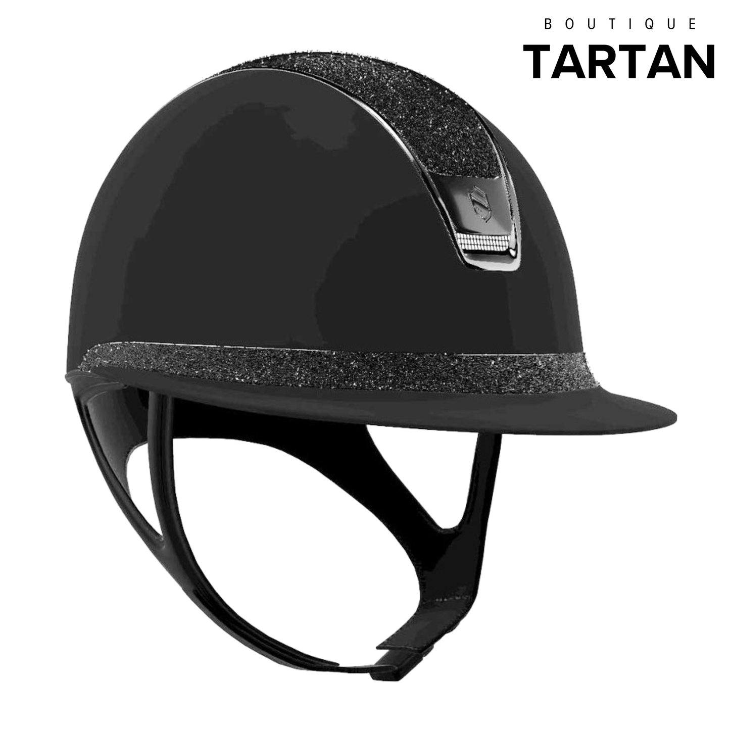 Miss 2.0 Shadowmatt Crystal Fabric Top & Frontal Band | Black