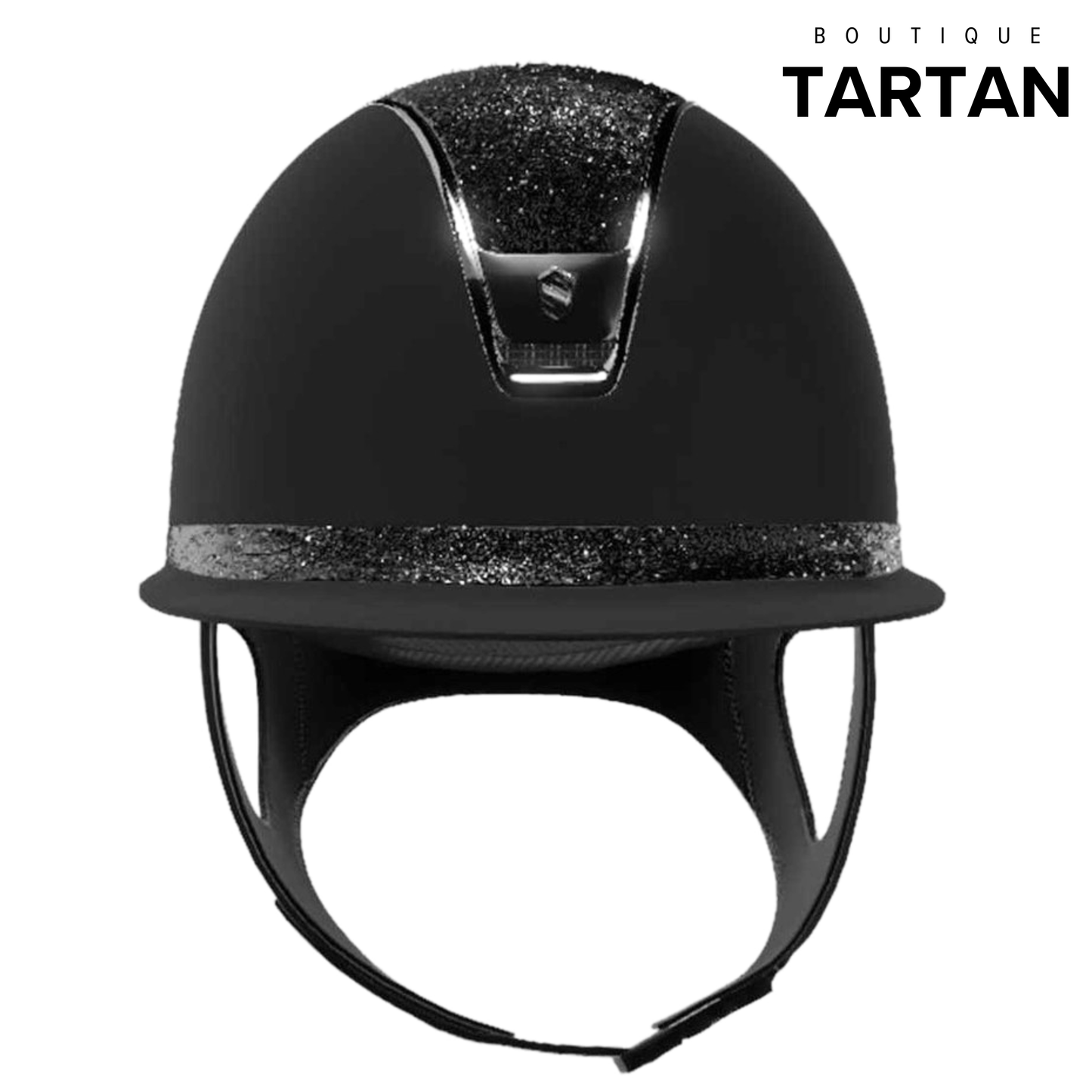 Miss 2.0 Shadowmatt Crystal Fabric Top & Frontal Band | Black