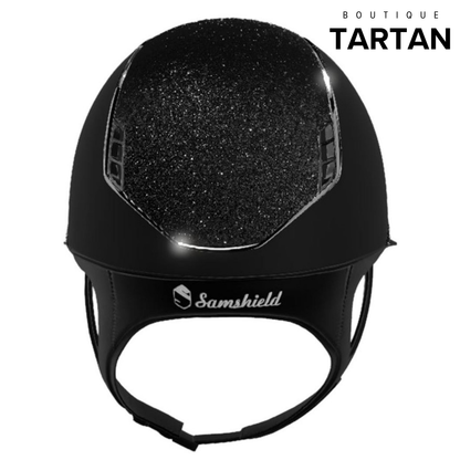 Miss 2.0 Shadowmatt Crystal Fabric Top & Frontal Band | Black