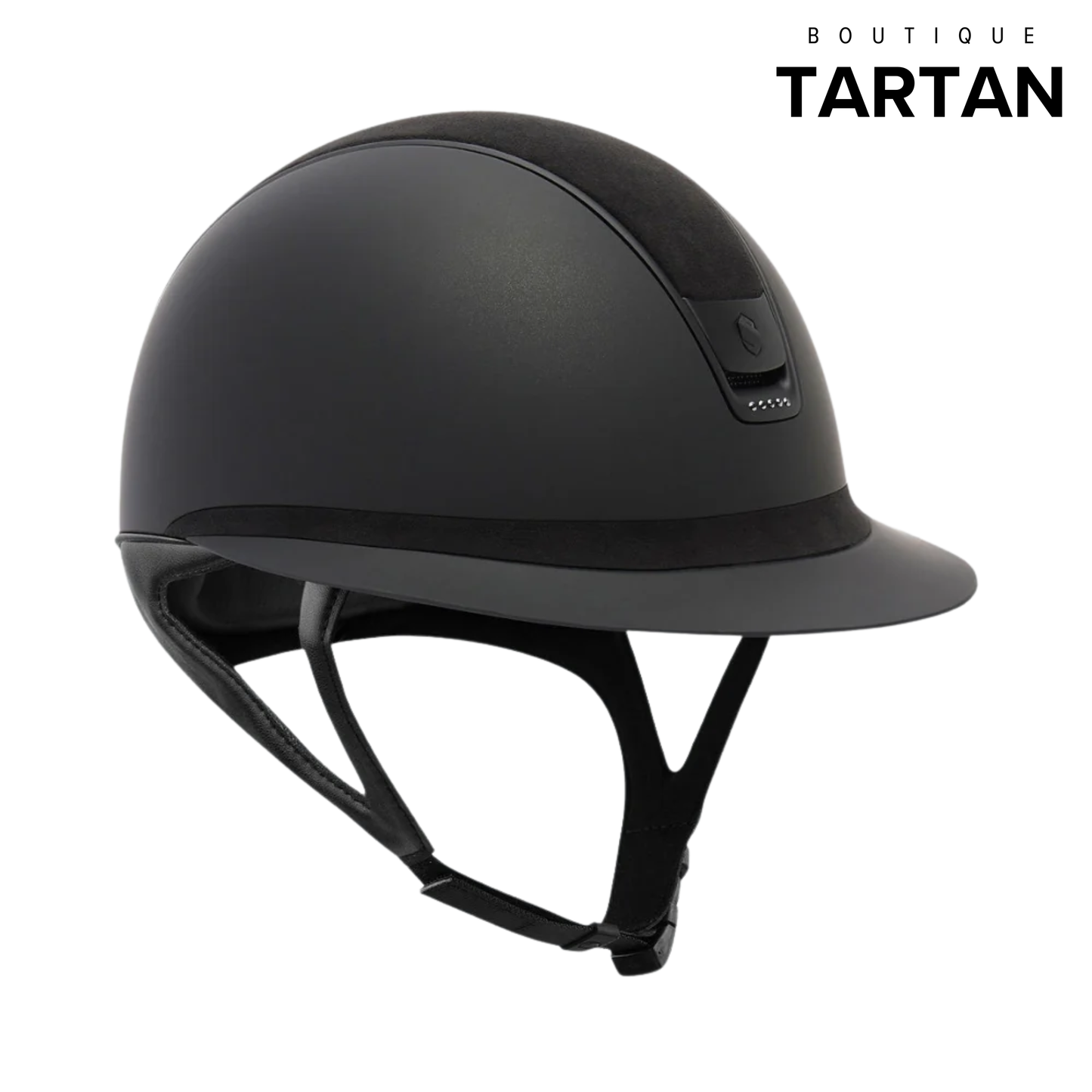 Miss 2.0 Shadowmatt Alcantara Top & Frontal Band + 5 Swarovski | Black