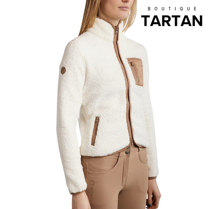 MoLea Teddy Jacket Off White
