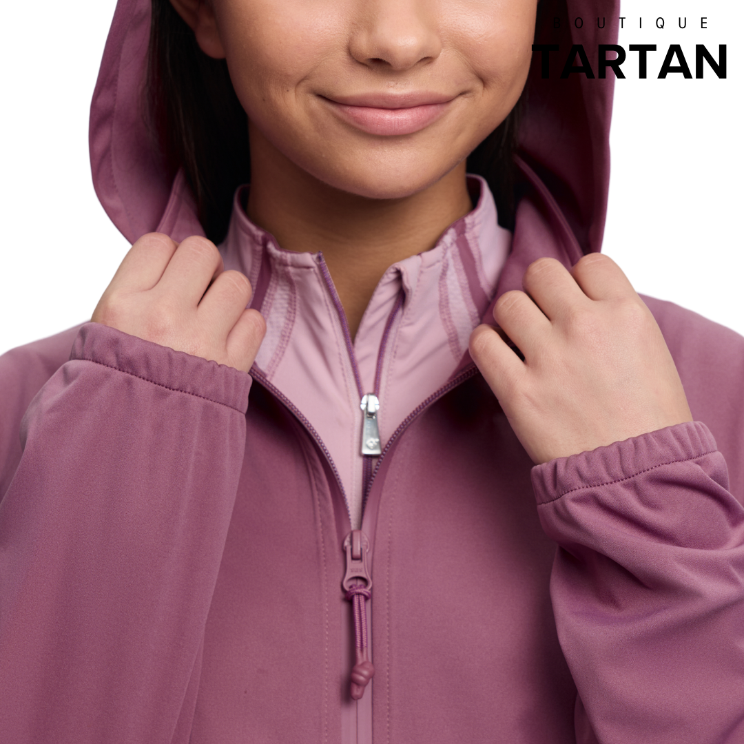 Young Rider Paige Quarter Zip Waterproof Jacket Mallow