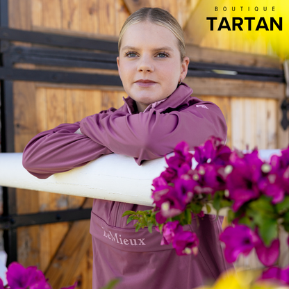 Young Rider Paige Quarter Zip Waterproof Jacket Mallow