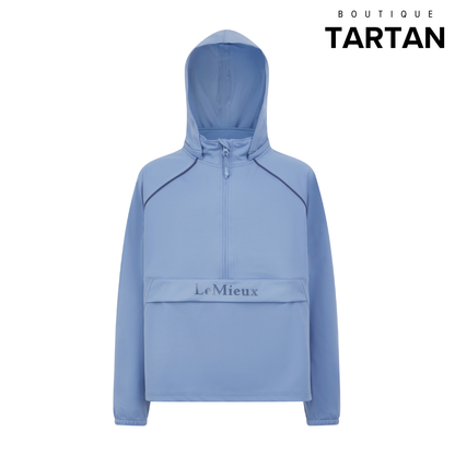 Young Rider Paige Quarter Zip Waterproof Jacket Powder Blue