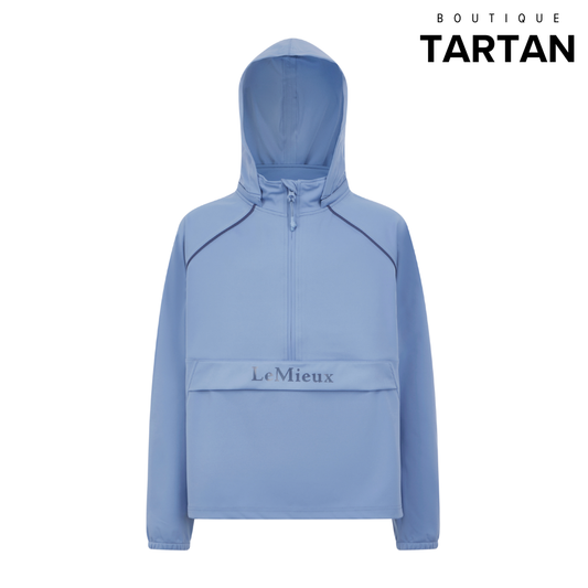 Young Rider Paige Quarter Zip Waterproof Jacket Powder Blue