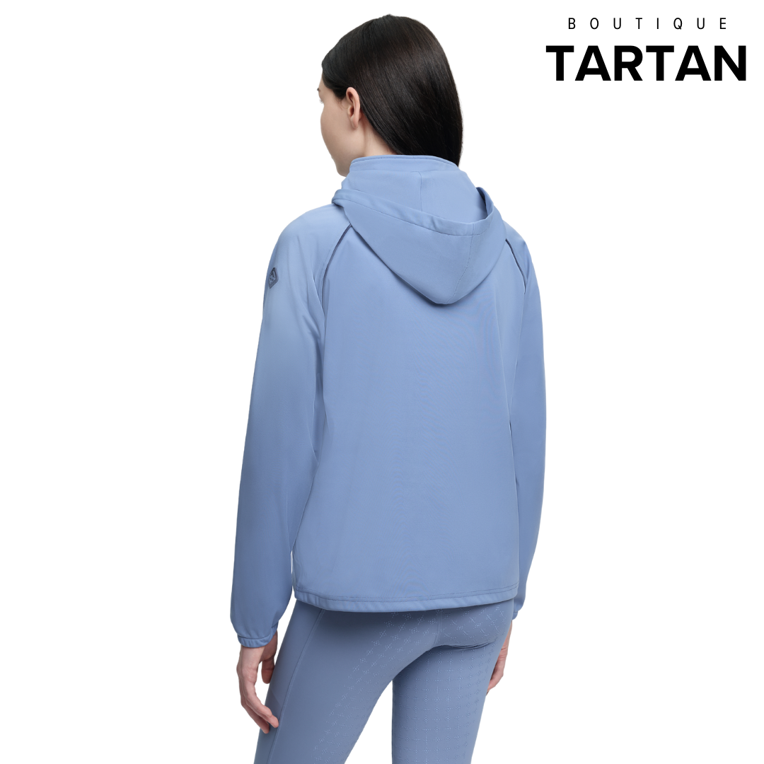 Young Rider Paige Quarter Zip Waterproof Jacket Powder Blue