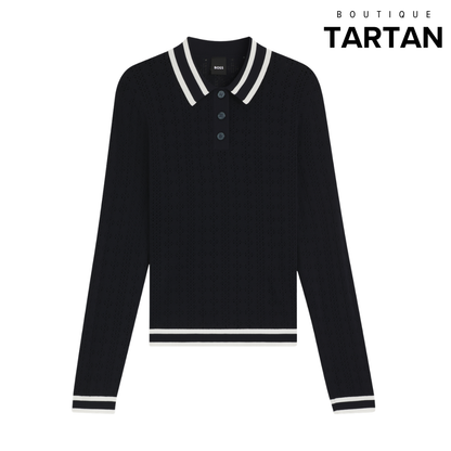 Pam Knitwear Polo Ajor Sky Captain