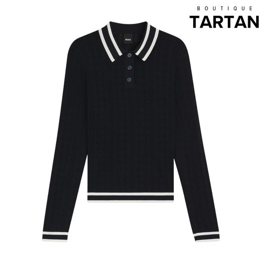 Pam Knitwear Polo Ajor Sky Captain