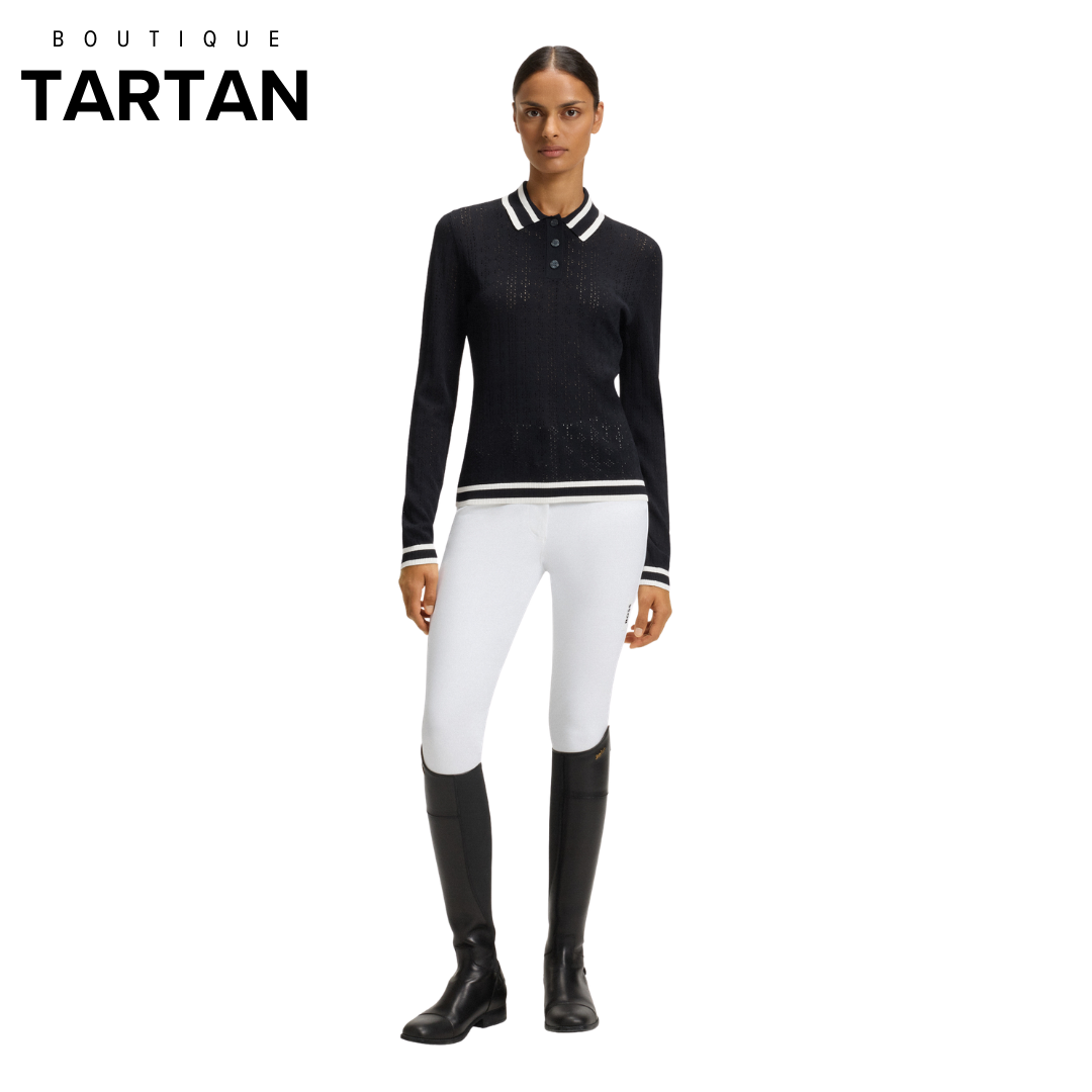 Pam Knitwear Polo Ajor Sky Captain