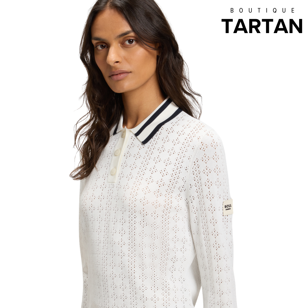 Pam Knitwear Polo Ajor Soft Cream