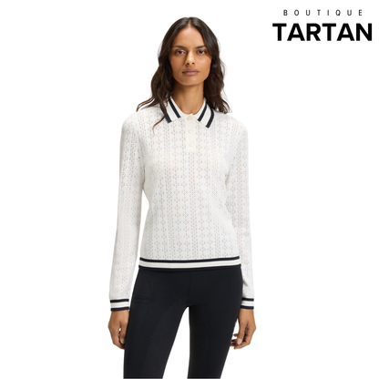 Pam Knitwear Polo Ajor Soft Cream