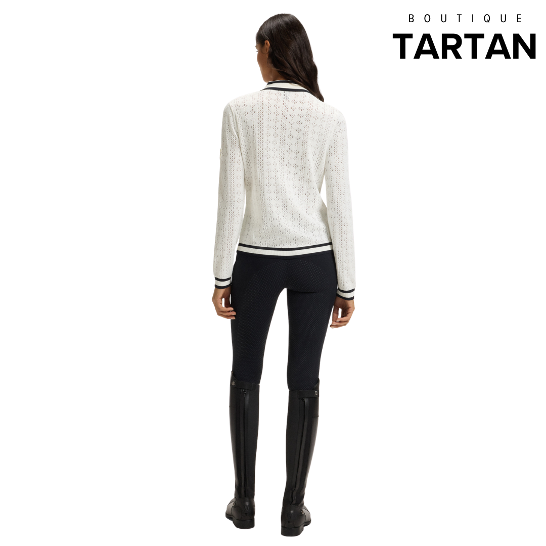 Pam Knitwear Polo Ajor Soft Cream