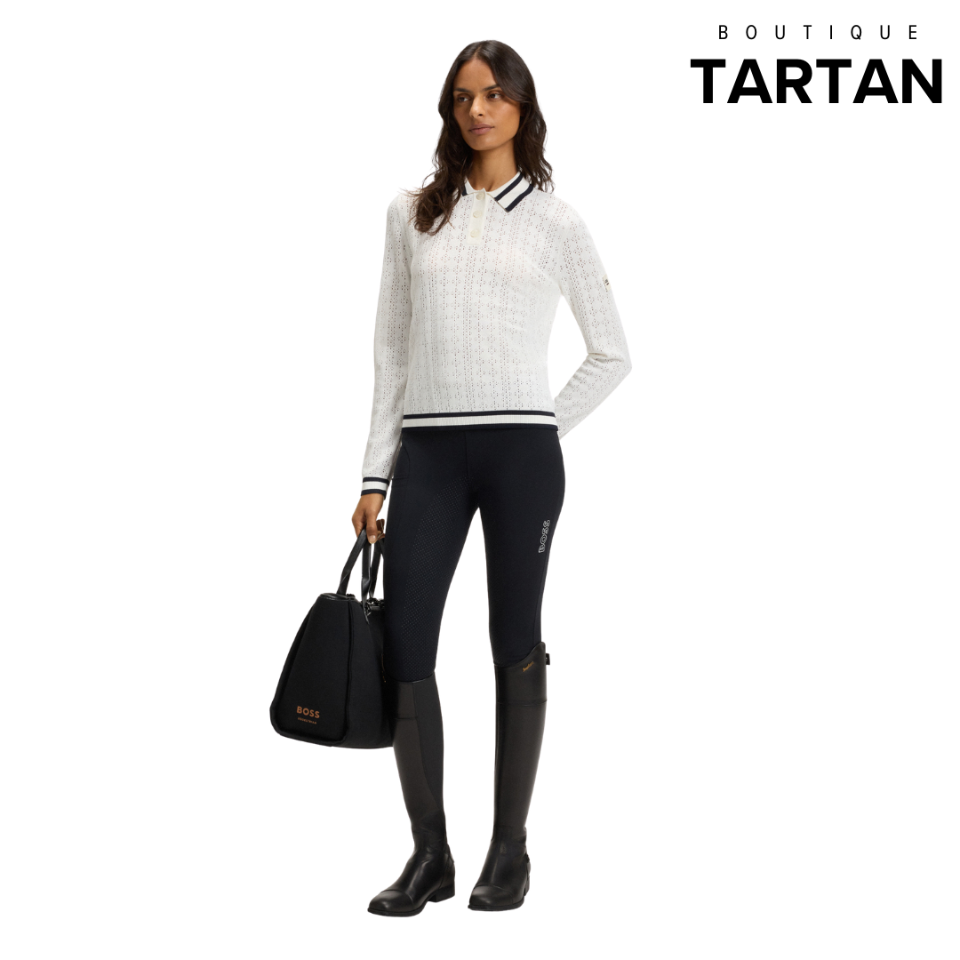 Pam Knitwear Polo Ajor Soft Cream
