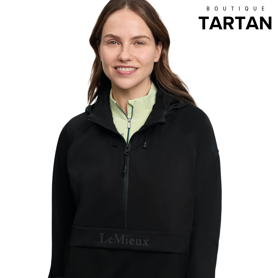 Perri Half Zip Waterproof Jacket Black