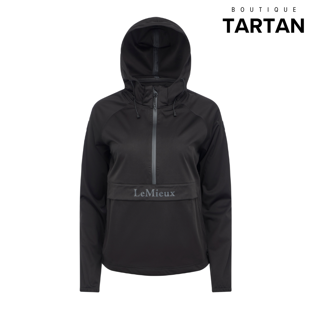 Perri Half Zip Waterproof Jacket Black