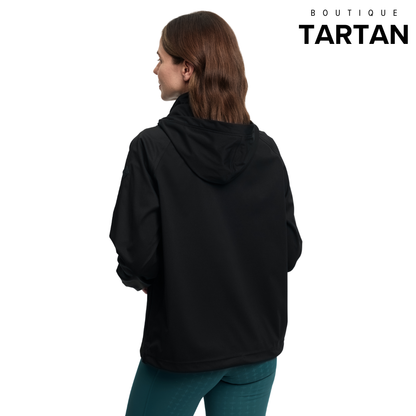 Perri Half Zip Waterproof Jacket Black